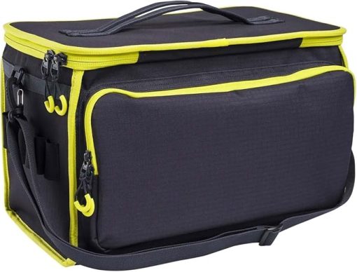 Beretta Challenge Durable Ripstop Lightweight Functional Versatile Outdoor Hunting Shooting Tactical Zippered Cartridge Bag with Convenient Carrying Handles, Ebony & Sulphur Spring - Image 2