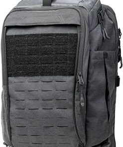 LAPG Terrain Stealth Backpack, Covert & Durable EDC Knapsack, Low Profile Tactical Backpack – Heather Midnight 2