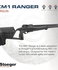 Stoeger XM1 Ranger PCP Air Gun – .25 Caliber – Black Synthetic with Adjustable Pull 2