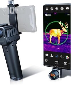 T2 Max Android Thermal Night Vision Monocular, 15mm Thermal Scope for Phone, See 1500 Yards, Thermal Scope for Hunting and Wilderness Rescue (Not for iOS)
