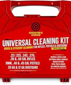 Shooter’s Choice Universal Gun Cleaning Kit for Rifles, Pistols & Shotguns 2