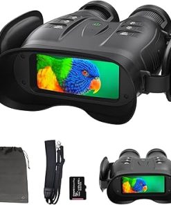 oneleaf.ai Find NV200 True 4K 35mm Night Vision Binoculars, Night Vision Goggles for Observation/Hunting, Night Viewing Distance up to 600M (Day Viewing Distance up to 6KM)