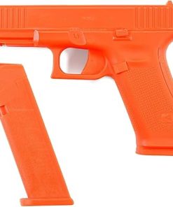 American Safety Trainer & Magazine Bundle – (Compatible with Glock 17 Gen 5) – Non-Functional – Solid Polymer – Blaze Orange – U.S.A Made – Fits Model Specific Holsters