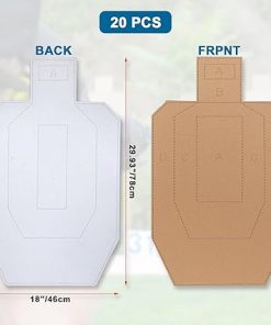 Cardboard Targets for All Skill Levels Shooting Practice 2