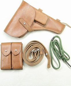Vietnam War Military Surplus Southeast Asian Countries VersionType K-54 Tokarov TT-33 M-20 Leather Holster Strap Sling Ammo Pouch