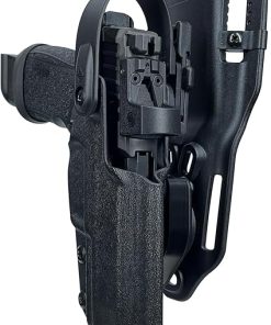 Level II Duty Drop and Offset Holster fits Sig P365 Fuse (Right-Hand Draw, Black)