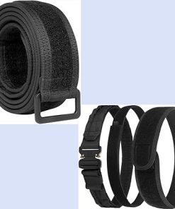 VISMIX Inner/EDC Belt 1.5″ Loop Liner Inner Belt X Quick Release 1.75″ MOLLE Battle Belt with Inner Belt and Anti-slip Pad