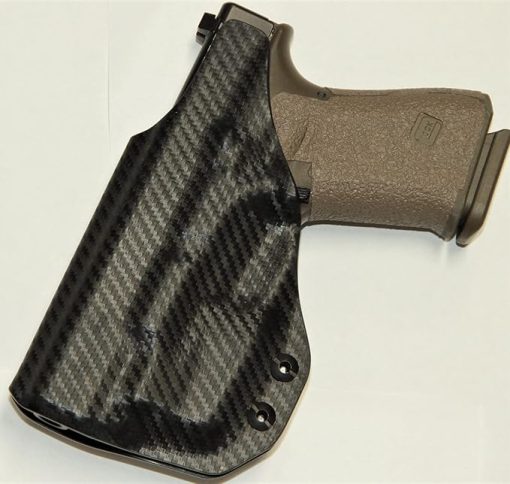 REVKEL Custom Kydex Molded IWB Holster Compatible with Sig Sauer P365 with Crimson Trace LG-422. Black Right Hand Draw. Hand Crafted in The USA. - Image 2