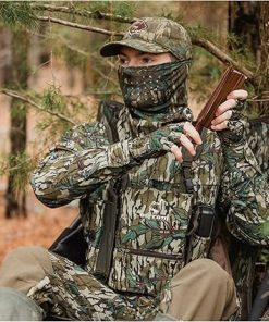 DRAKE Run-N-Gun Turkey Camo Lightweight Chest Pack for Hunting | 600D Polyester Rip-Stop with PVC Backing | Removable Bino Harness & Multiple Pockets 2