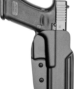 Glock 17 OWB Holster – USA Made – Fits Glock 17 47 (Gen 3-5) 22 31 (Gen 3-4), Shadow Systems DR920 – Classic OWB Holster by Blade-Tech Holsters, Outside Waistband Open Carry (Right Hand)