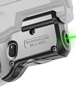 WARRIORLAND Green Laser Sight Tailored Fit Taurus G2C / Taurus G3C / Millennium G2 PT111 & PT140, Ultra Compact G2C Beam Sight, Gun Sight with Ambidextrous On/Off Switch & Power Indicator, WLS-101G