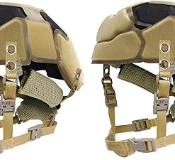 2set Tactical Helmet Pads and Helmet Chin Strap Replacement Adjustable for Tactical Fast MICH ACH Bump FMA EXF Helmet Replacement Accessories Kit