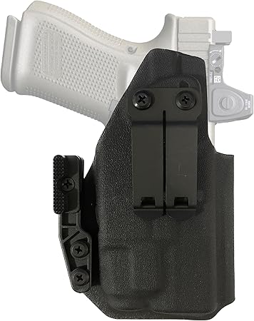 MIE Productions Javelin IWB KYDEX Holster – FITS: Glock 26 w/TLR-7 SUB/TLR-7 HL-X SUB – Optic Ready – Concealment Claw – Adjustable Retention – Made in The USA by Veterans MIE Productions Javelin IWB KYDEX Holster - FITS: Glock 26 w/TLR-7 SUB/TLR-7 HL-X SUB - Optic Ready - Concealment Claw - Adjustable Retention - Made in The USA by Veterans