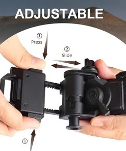 Metal L4 G24 breakway Mount fit for Night Vision PVS-18 and Double Dovetail Helmet Mount for Hunting/Outdoors 2