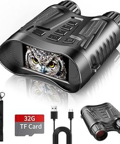Night Vision Binoculars Goggles,1000FT Digital Infrared Night Vision Goggles in Complete Darkness,3.2”Large Screen Day and Night Vision Binoculars for Adults,Hunting,Save 4K Photo&Video