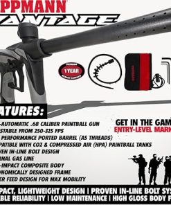 Maddog Tippmann Vantage Semi-Automatic .68 Caliber Bronze Paintball Gun Marker Starter Package 2