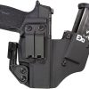 FDO Industries IWB Kydex Holster Compatible with Sig P365 X-Macro +1 Series w/Claw -Discreet Carry Concepts 1.5″ Metal Monoblock Gear Clip – Made in USA-