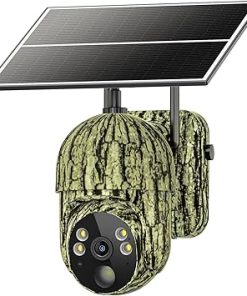 Cellular Trail Security Camera with 360° Full View, Camouflage Green