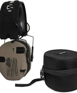 Walker’s Game Ear Razor Slim Electronic Lightweight Shooting Hunting Range Hearing Protection Muffs Bundle