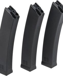 Evike Airsoft – KWA 80rd Mid-Cap Mag for QRF MOD.1 / AVA-4 AEG Airsoft (Color: Black/Set of 3)