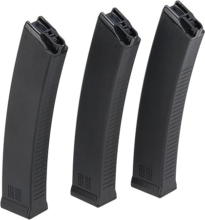 Evike Airsoft – KWA 80rd Mid-Cap Mag for QRF MOD.1 / AVA-4 AEG Airsoft (Color: Black/Set of 3) Evike Airsoft - KWA 80rd Mid-Cap Mag for QRF MOD.1 / AVA-4 AEG Airsoft (Color: Black/Set of 3)