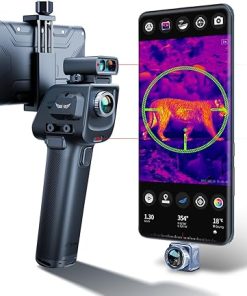 Thermal Monocular X3 See 1600 Yards, Thermal Night Vision Scope with 60Hz, 25mK, Thermal Binoculars for Hunting, Exploration and Wildlife Observation – Android