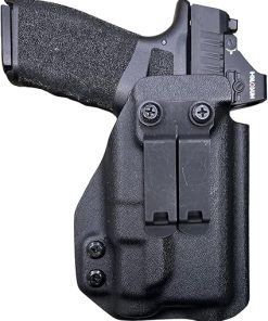 Black Kydex IWB Holster Compatible with Springfield Hellcat PRO Streamlight TLR-7 sub 1913