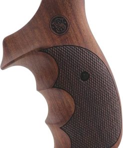 KSD Brand Smith Wesson K/L/X – Frame Round Butt Compatible Walnut Grips 2