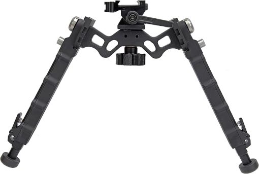 Tactical Wide Stance Rifle Bipod Pan & Cant with Quick Detach Fits Picatinny - Image 2