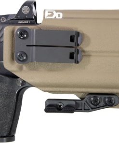 FDO Industries IWB Kydex Holster Compatible with Sig P320c w/ TLR1 -Discreet Carry Concepts 1.5″ Metal Monoblock Gear Clip – Optic Cut – The Paladin Series – Made in USA