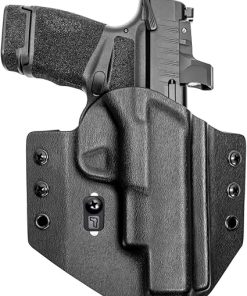 Tulster OWB Contour Kydex Holster in Right Hand fits: Springfield Armory Hellcat RDP | Optic Compatible Outside The Waistband Concealed Carry