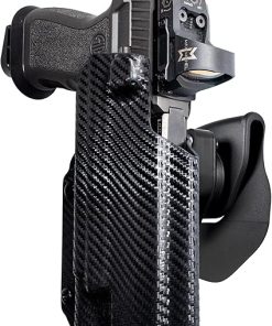 OWB Quick Release Paddle Holster fits Sig Sauer P320 Full Size w/SureFire X300U-A