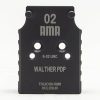 Adapter Plate for Walther PDP Compatible with Trijicon, Holosun, Leupold, Shield, Docter