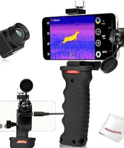 InfiRay T2 Pro Night Vision Thermal Monocular, Thermal Imager Camera, 256X192 Resolution, 13mm Focal Length, 13.6X10.2 FOV, Hot Spot Tracking for Hunting, Up to 1300m (for Android Only)