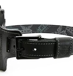 We The People Holsters – Leather Gun Belt – Adjustable Gun Belt for Concealed Carry – Reinforced with Heavy Duty Scuba Nylon 2