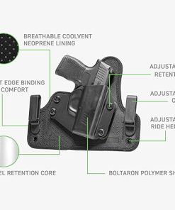 Alien Gear Cloak Tuck 3.5 IWB Holster – Comfortable Everyday Carry Gear – Custom Fit – Sleek and Durable Profile – Right or Left Hand – Made in The USA 2