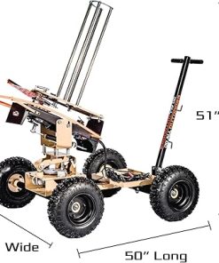 Do All Outdoors Wheelhouse Automatic Clay Pigeon Thrower – Skeet Thrower Machine with Wobbler Kit and Wireless Remote Launch Controller 2