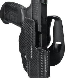 OWB Paddle Holster Fits Rock Island Derya Arms DY9 Outside Waistband Carry Gun Holster Kydex American Made OWB with Paddle Attachment 2