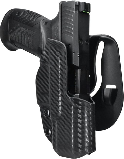 OWB Paddle Holster Fits Rock Island Derya Arms DY9 Outside Waistband Carry Gun Holster Kydex American Made OWB with Paddle Attachment - Image 2