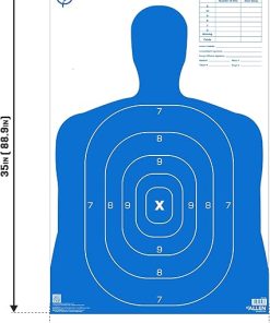 B27 Silhouette Paper Shooting Target, 23 x 35, 50-Pack 2