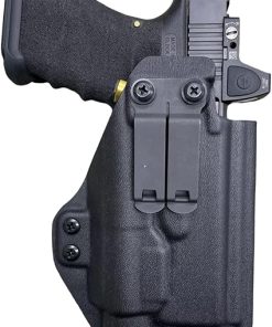 TR Holsters Black Kydex IWB Holster Compatible with Glock 17 22 Streamlight TLR-2 TLR-2 HL