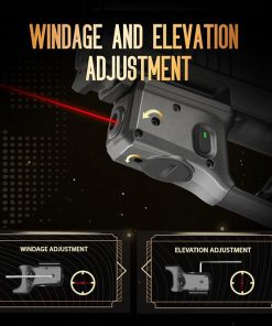 WARRIORLAND Red Laser Sight Tailored Fit P365X Macro Beam Sight, Trigger Guard Laser with Ambidextrous On/Off Switch & Power Indicator, WLS-109 2