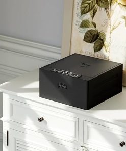 RPNB Gun Safe, Biometric Gun Safe for Handgun, 4 Pistols High Capacity Handgun Safe with Digital Keypad, Biometric Fingerprint 2