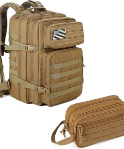 QT&QY 45L Tactical backpack Tactical Toiletry Bag