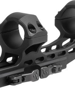 UTG ACCU-SYNC QR 1″, High Pro, 50mm Offset Scope Mount, Black