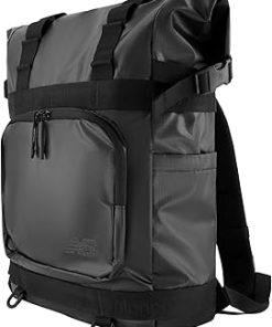 Concept One New Balance Tactical Laptop Backpack, Pro Players Performance Bag for Men and Women, Black, 17.5 Inch
