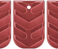 NDZ Performance Magazine Base Plate for Glock 19 17 22 23 27 34 45 Gen 5 in 9mm, .40, Textured Anodized Aluminum with Aspis Cut, Made in The USA – Choose Plate Color
