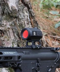 Heavy Duty Solar Power Red Dot Sight ST25S,2 MOA, Submersible to 16 feet (5 Meters) Waterproof & Shockproof Over 15,000 Rounds of .223 2