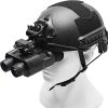 BINOCK Night Vision Goggles, 4K Night Vision Binoculars for Adult, 3D Naked-Eye Display Infrared NVG for Helmet with 7 Level Brightness Adjustment, Waterproof