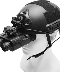BINOCK Night Vision Goggles, 4K Night Vision Binoculars for Adult, 3D Naked-Eye Display Infrared NVG for Helmet with 7 Level Brightness Adjustment, Waterproof